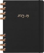 Moleskine Student Academic tervez 2023/2024 XL, 12 hnapos, fekete