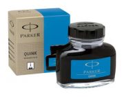 Parker üveges tinta, kimosható kék